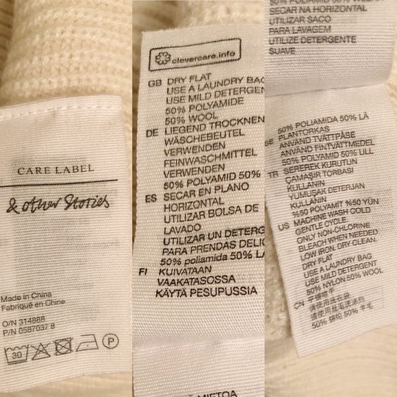 & Other Stories Cowl Neck Sweater NWT - Picture 9 of 9